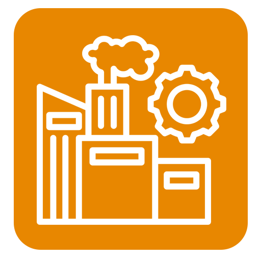 Home manufacturing icon